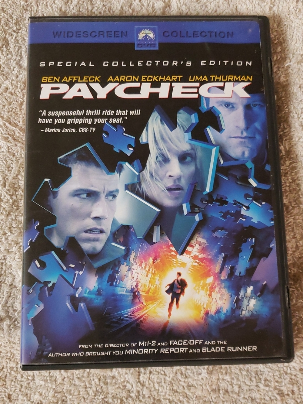 Paycheck Special Collector's Edition DVD - Widescreen Format